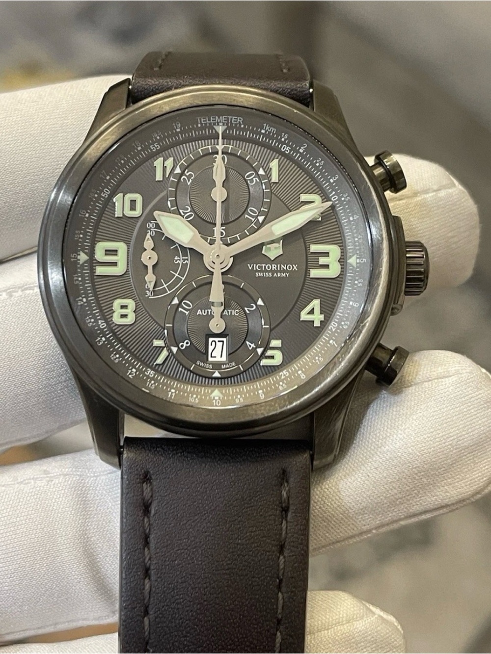 Victorinox Swiss Army Infantry Automatic Chronograph 44mm Men's Watch 241526